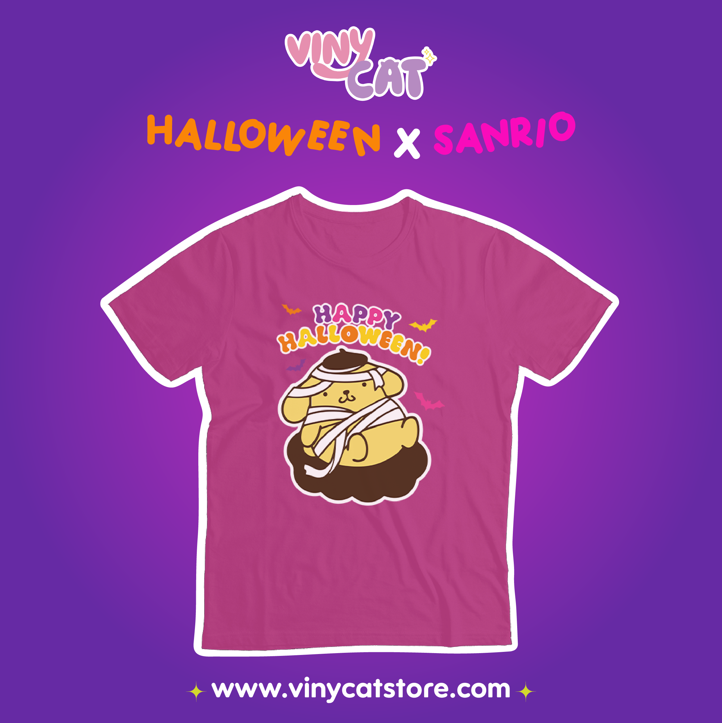 T-shirt PomPomPurin x Halloween