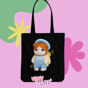 Tote Bag Maple Cat Ternurin